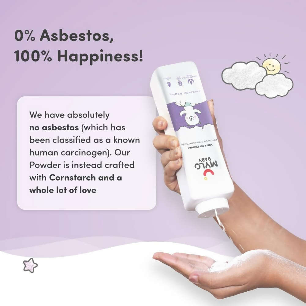 Mylo Baby Talc-Free Powder | Grocsy