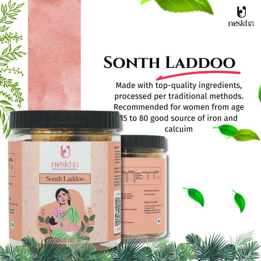 Nuskha Sonth Laddoo (Post-Pregnancy) | Grocsy