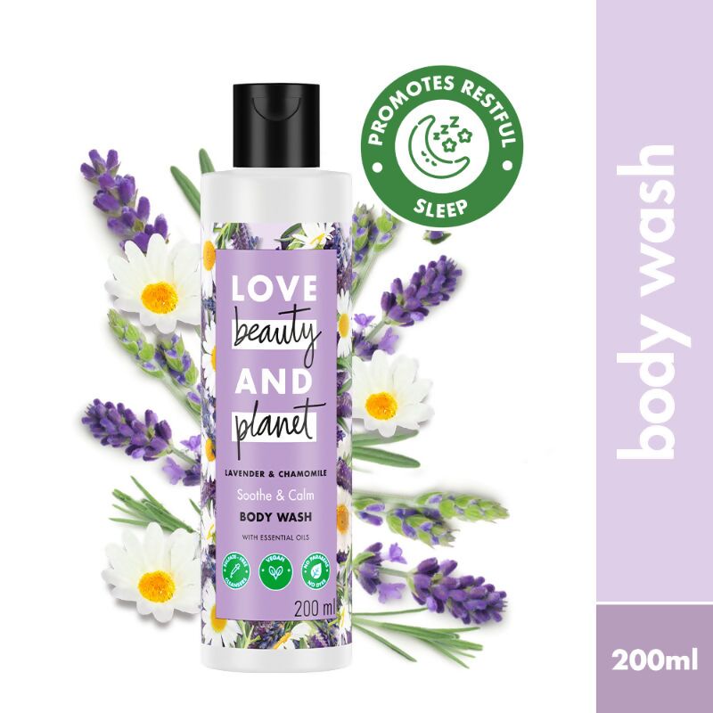 Love Beauty And Planet Lavender & Chamomile Calming Body Wash | Grocsy