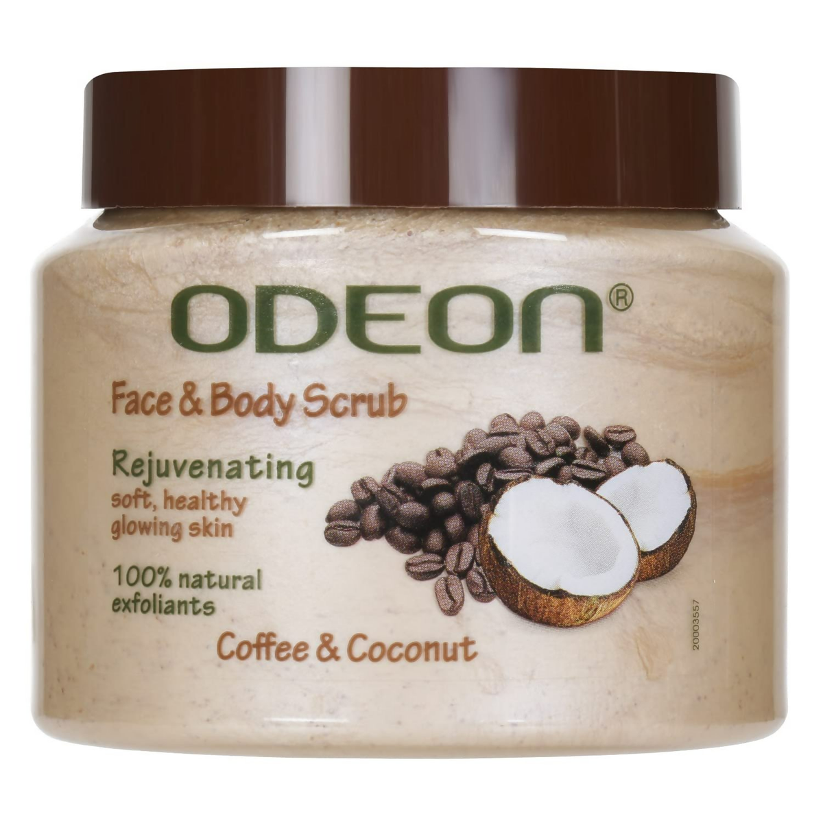Odeon Coffee & Coconut Scrub Exfoliating Face & Body Scrub For Tan Removal | Grocsy