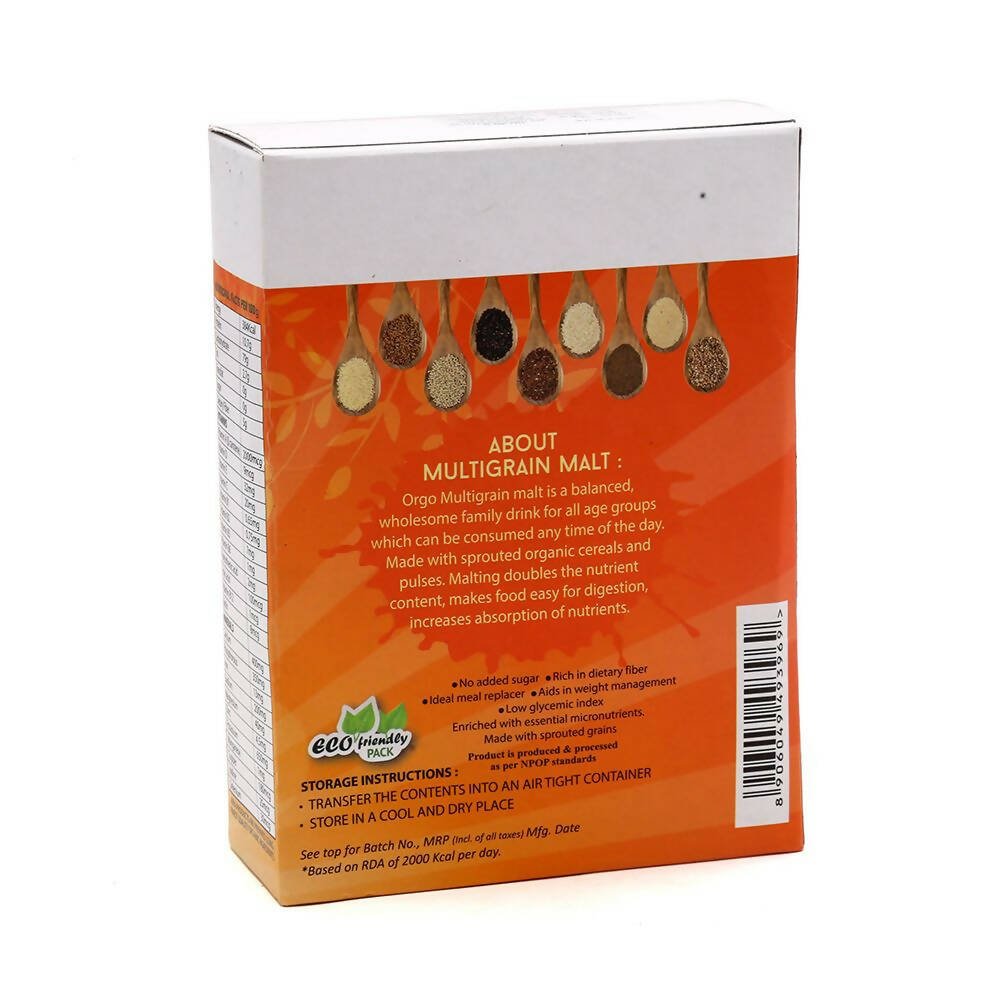 Arya Farm Organic Multi Grain Malt-Protein Rich | Grocsy