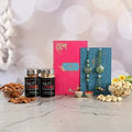 Bhaiya Bhabhi Meenakari Rakhi Set And Dry Fruits | Grocsy