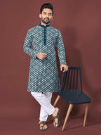 Traditional Readymade Kurta Pajama for Men by Infinity Export | Grocsy
