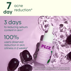PLIX The Plant Fix 2% Salicylic Acid Active Acne Control Serum & Acne Buster Moisturizer Combo | Grocsy