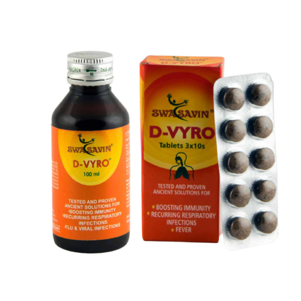 Swasavin D Vyro Syrup & Tablets Combo | Grocsy