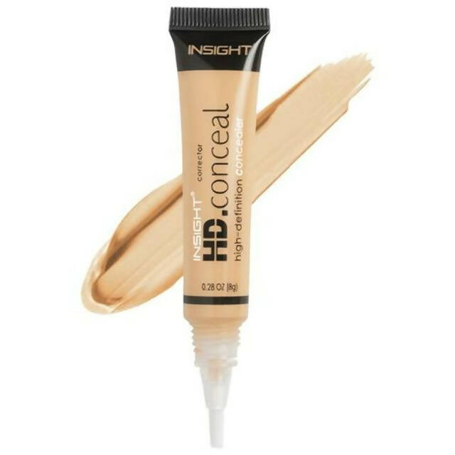 Insight Cosmetics Hd Concealer - Natural Finish, Water-Resistant - Golden Sand | Grocsy