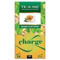 TE-A-ME Charge Ginger Tulsi Honey Herbal Infusion Tea Bags | Grocsy