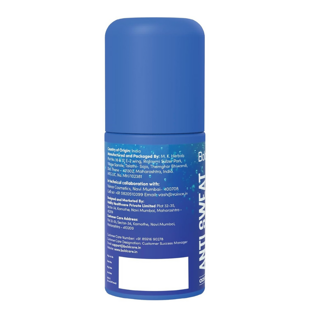 Bold Care Ocean Fresh Antiperspirant & Anti-sweat Deodorant Roll-on | Grocsy