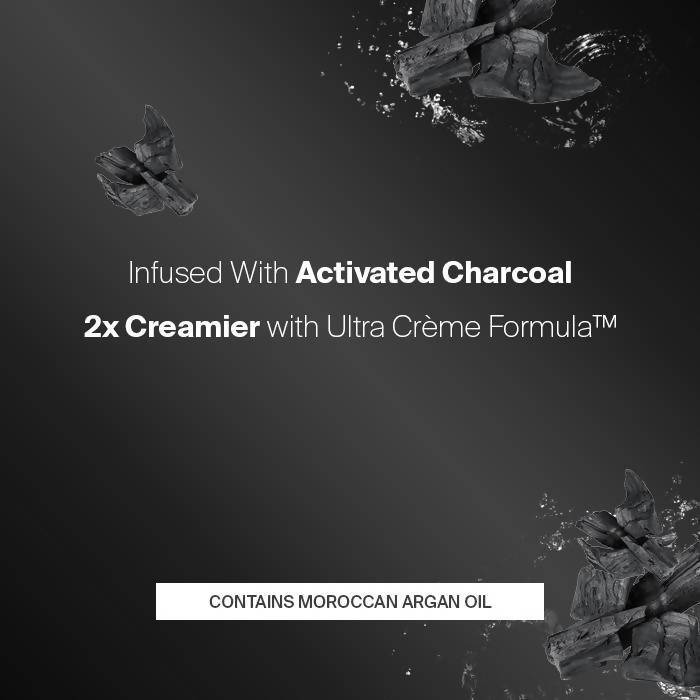Bombay Shaving Company Charcoal Shaving Foam with Moroccan Argan Oil | Grocsy