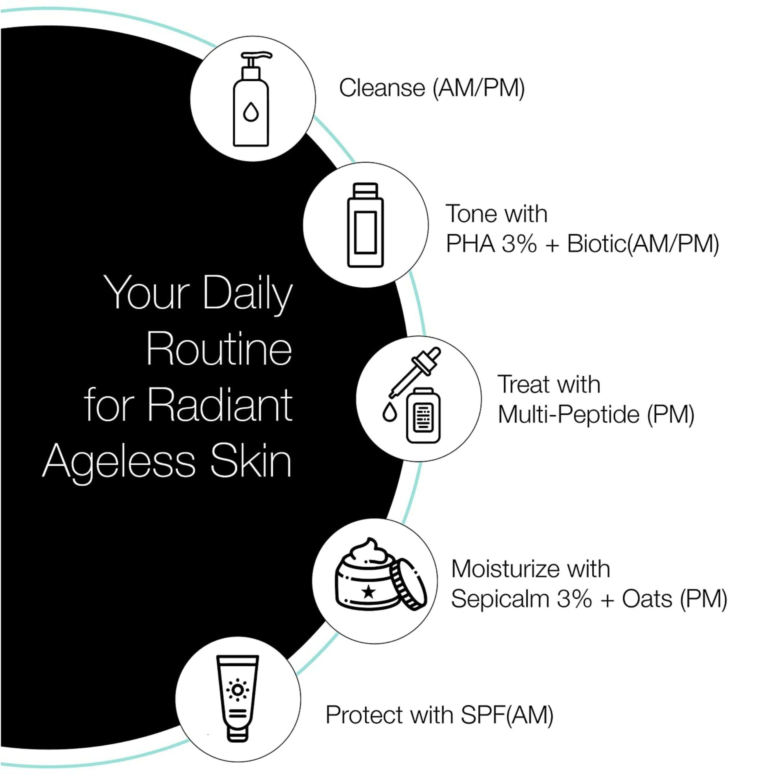 Dravida Organics Multi Peptide Anti Aging Night Serum | Grocsy