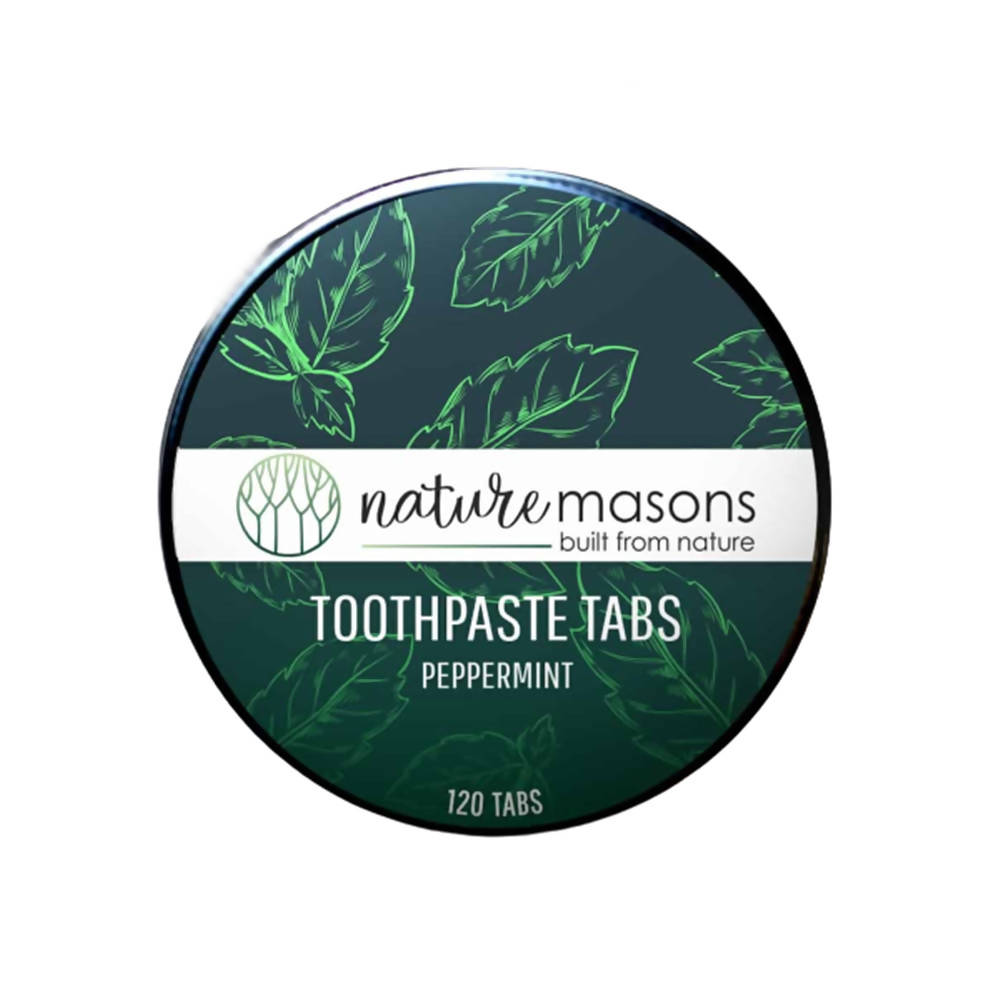 Nature Masons Toothpaste Tabs Peppermint | Grocsy