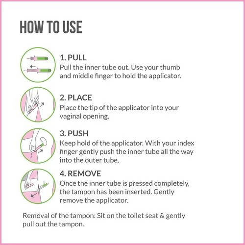Sirona Premium Applicator Tampons - Regular Flow | Grocsy