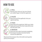 Sirona Premium Applicator Tampons - Regular Flow | Grocsy