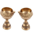 Puja N Pujari Kubera Akhand Deepam Diya Pair Of 2 | Grocsy