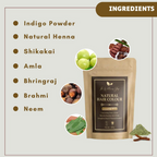 The Wellness Shop Natural Hair Colour - Reddish Brown | Grocsy