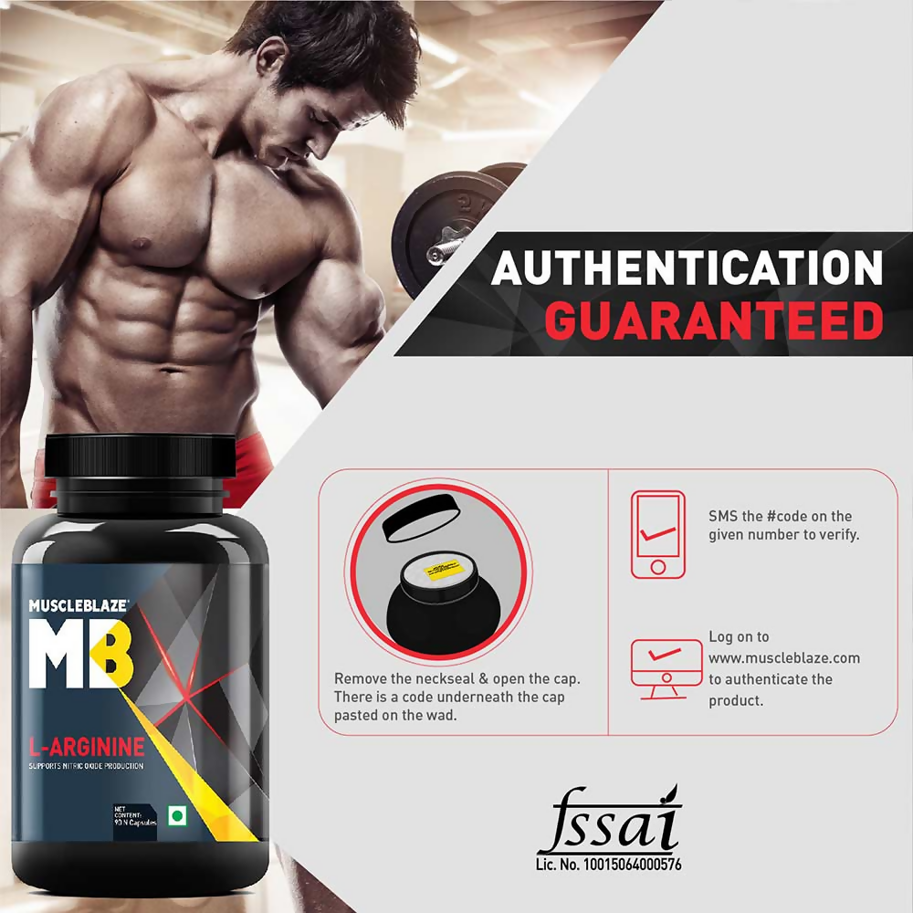 MuscleBlaze L-Arginine | Grocsy