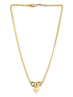 Women's Gold-Polished Necklace - Ruby Raang | Grocsy