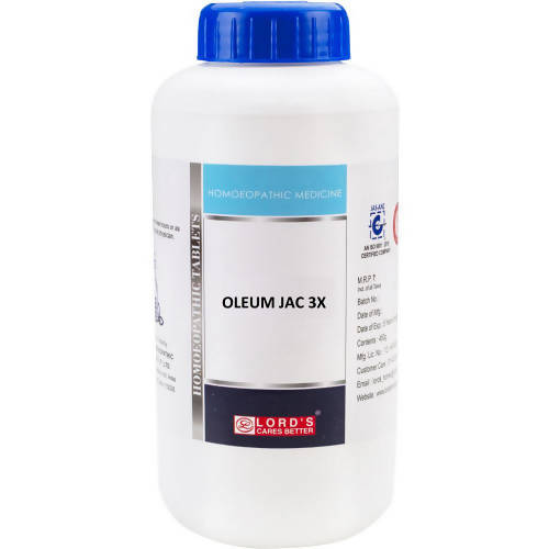 Lord's Homeopathy Oleum Jec Tablets | Grocsy