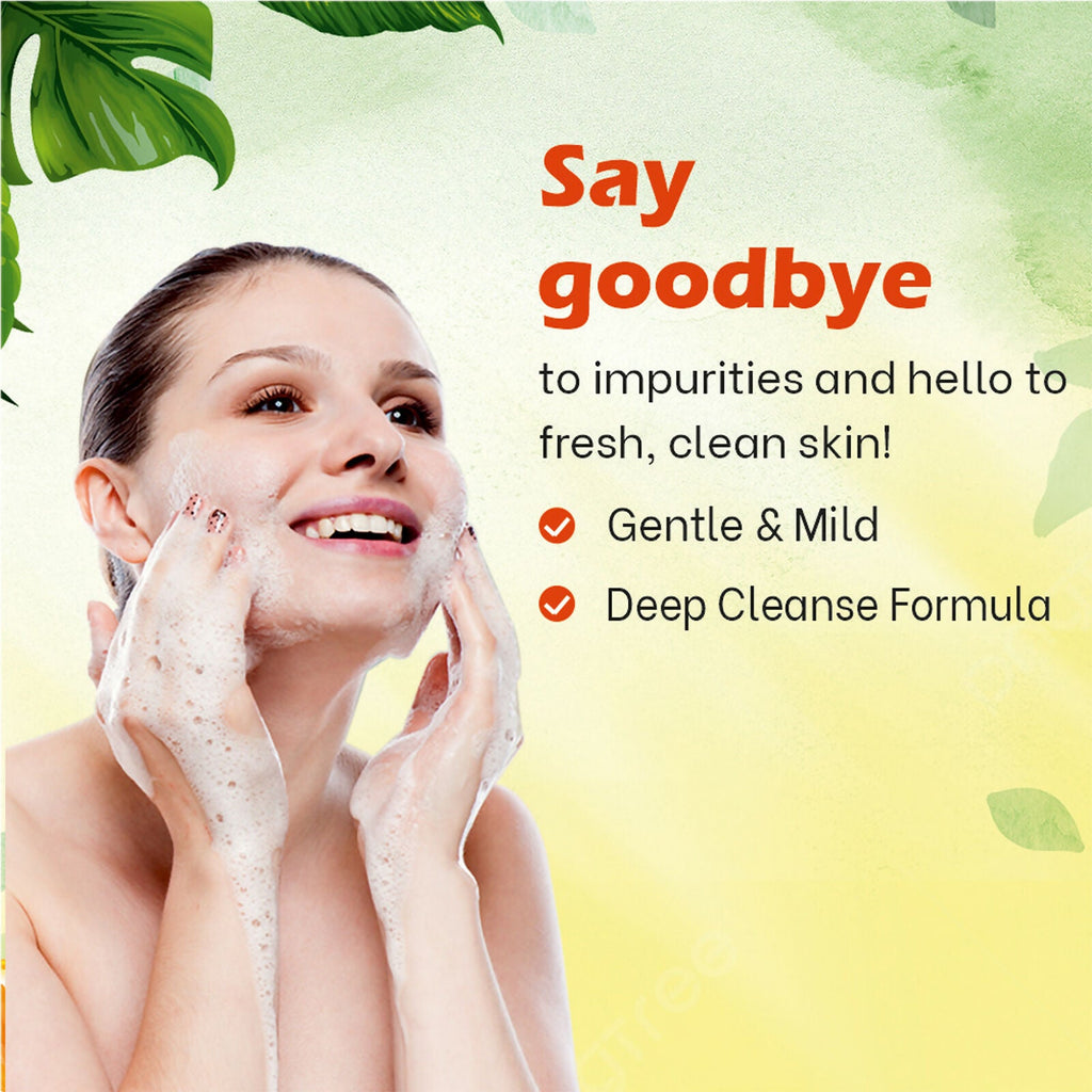 Globus Remedies Hyaluronic Acid & Vitamin C Face wash | Grocsy