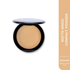 Pilgrim Matte Finish Compact Powder With SPF 25 - Almond-20 | Grocsy