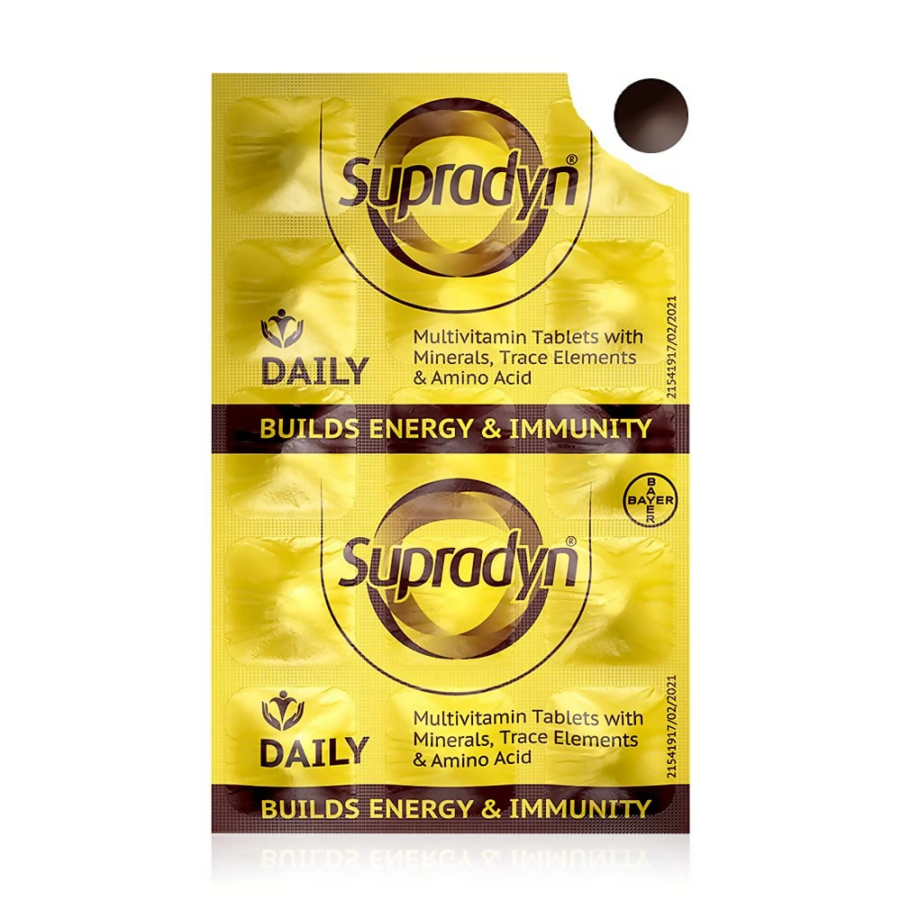 Supradyn Daily Multivitamin Tablets for Men & Women | Grocsy