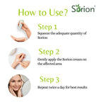 Atrimed Sorion Cream For Dry, Itchy & Flaky Skin, With Neem and Turmeric | Grocsy