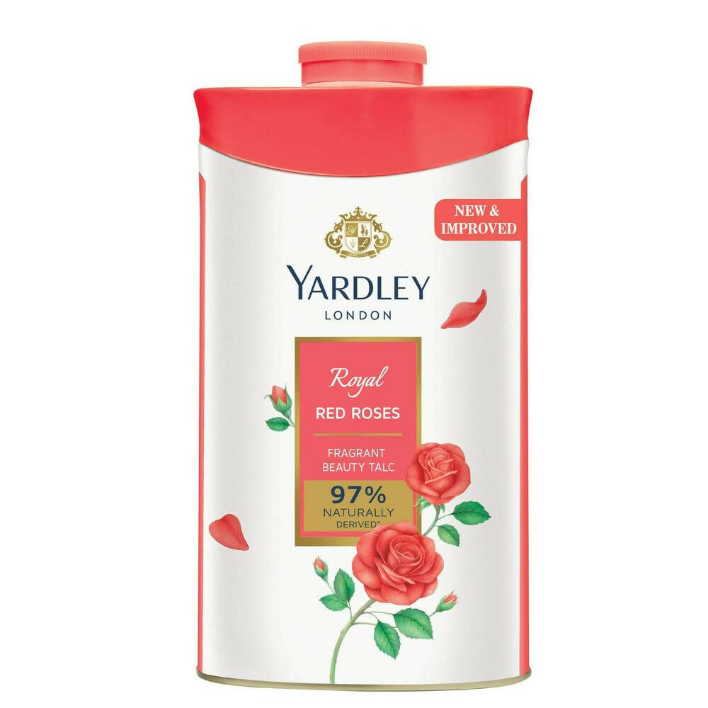Yardley London Royal Red Rose Talc Powder For Women | Grocsy