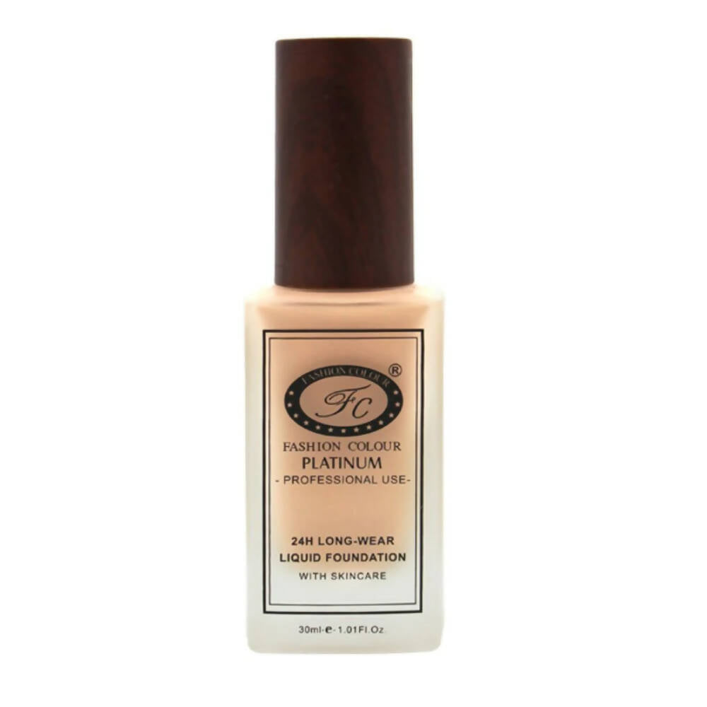 Fashion Colour 24HR Long Wear Liquid Foundation-Ivory (Fair Skin Tone) | Grocsy