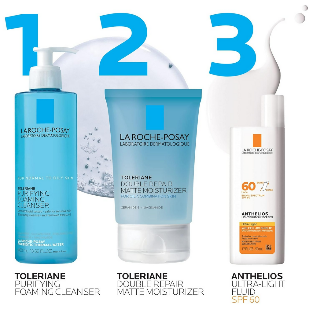 La Roche-Posay Anthelios 60 Ultra Light Sunscreen Fluid For Face | Grocsy