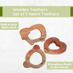 Matoyi 3 Neem Baby Teethers For Kids | Grocsy