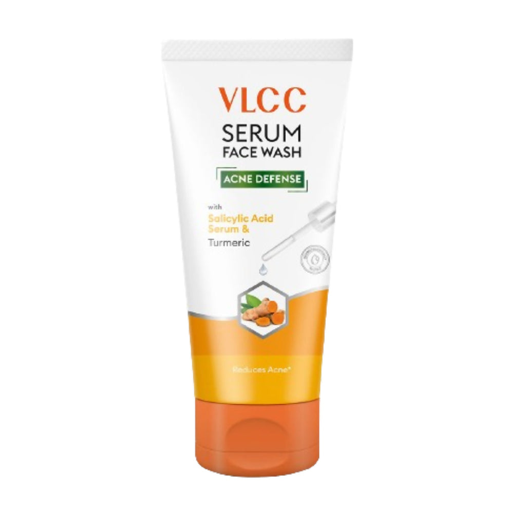 VLCC Acne Defense Serum Face Wash with Salicylic Acid Serum & Turmeric | Grocsy