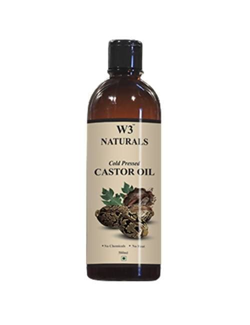 W3 Naturals Cold Pressed Castor Oil | Grocsy