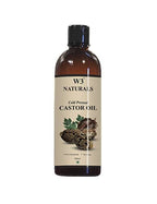W3 Naturals Cold Pressed Castor Oil | Grocsy