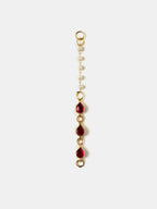 Ruby Raang Flower Earrings | Grocsy