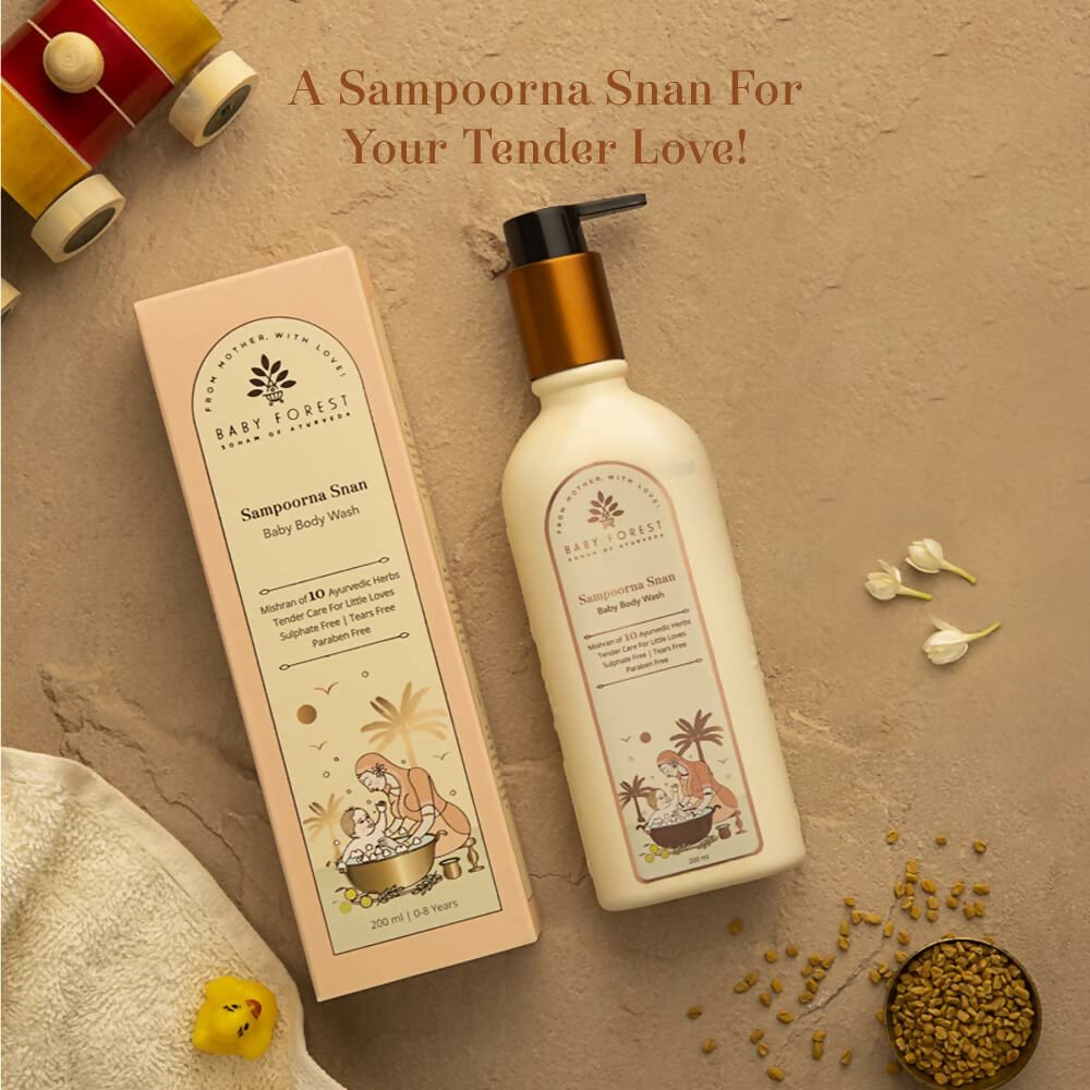 Baby Forest Sampoorna Snan Baby Body Wash | Grocsy