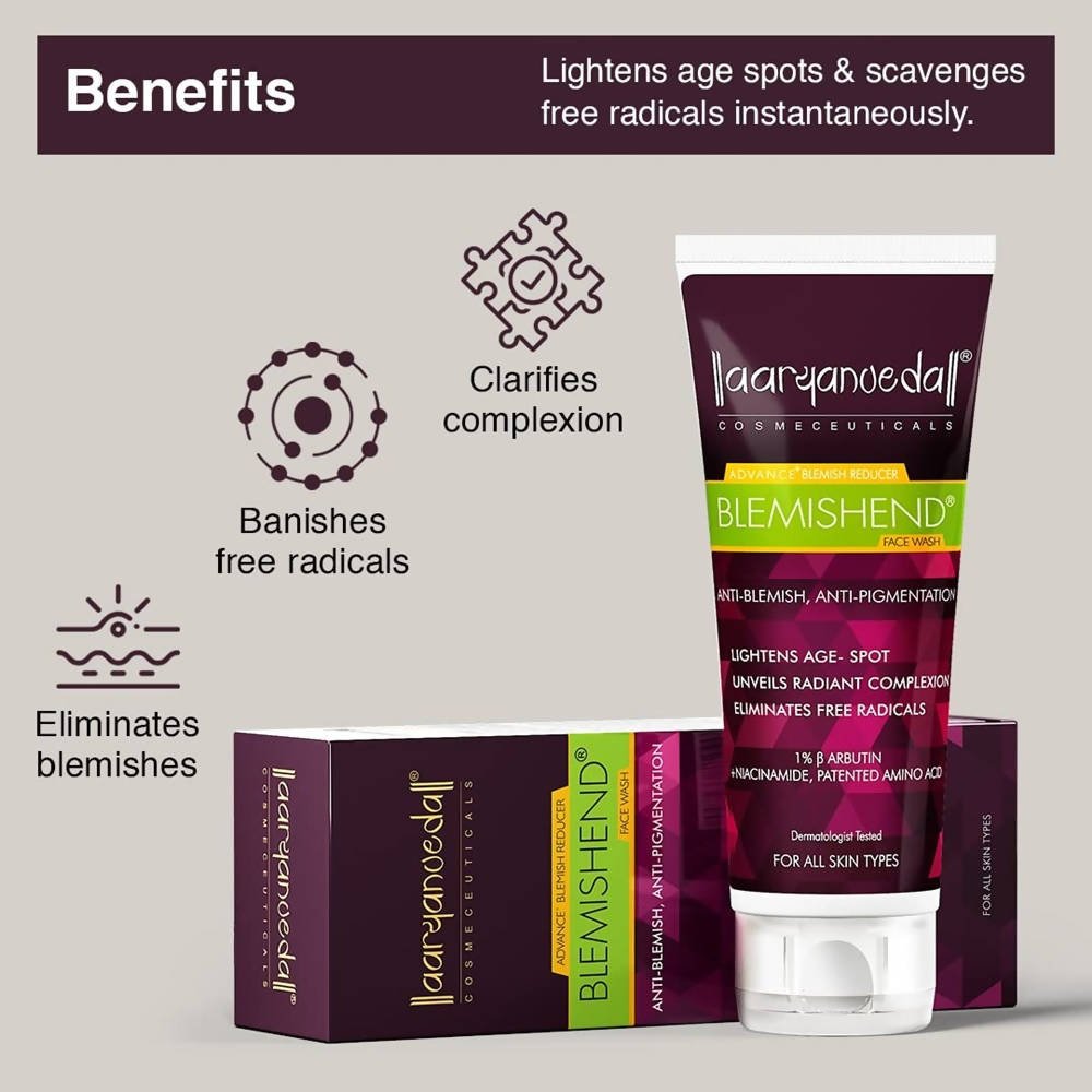 Aaryanveda Blemishend Face Wash | Grocsy
