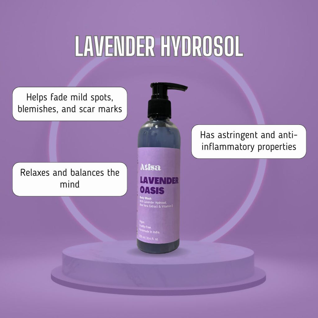Atisa Lavender Oasis Body Wash | Grocsy