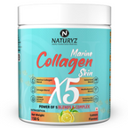Naturyz Marine Collagen Skin X5 Power For Women & Men (Lemon Flavour)