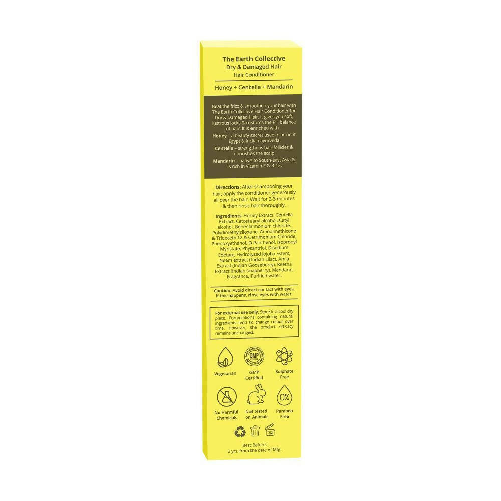 The Earth Collective Hair Conditioner - Dry and Damaged Hair | Grocsy