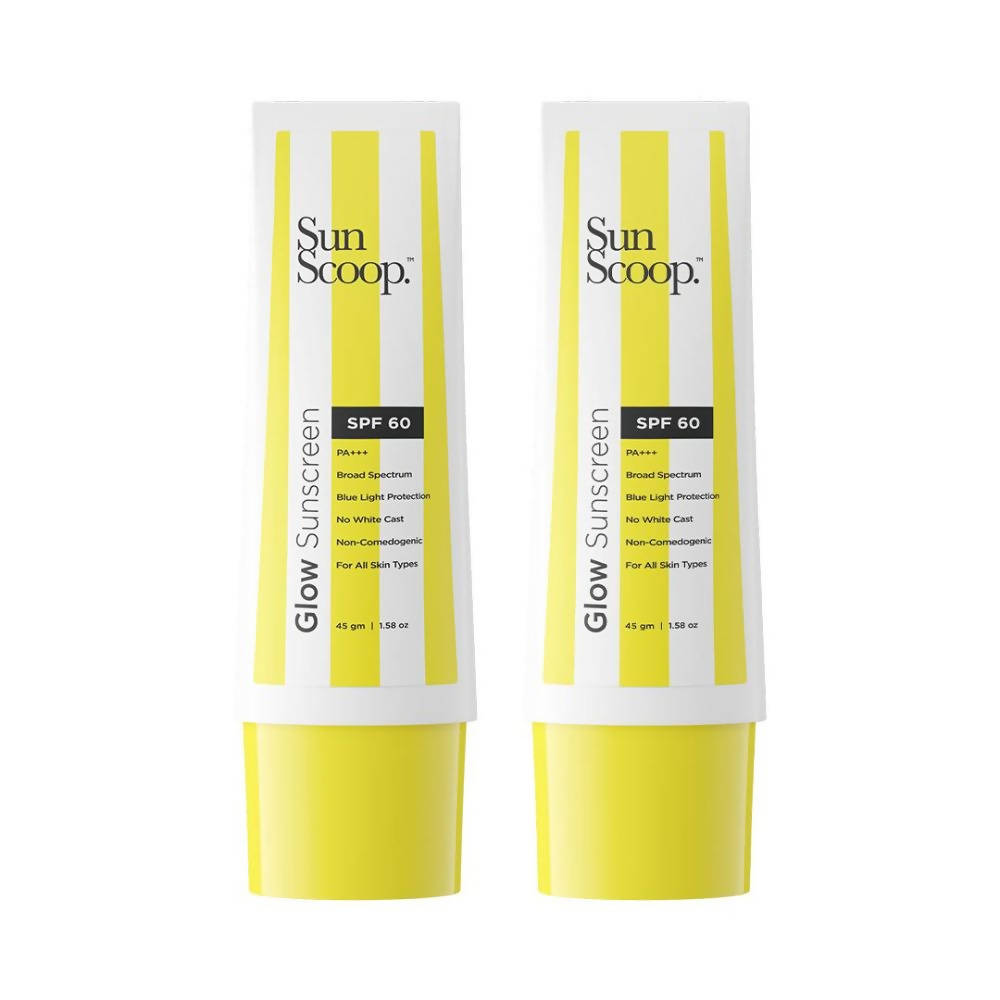 Sun Scoop Glow Sunscreen SPF 60 | Grocsy
