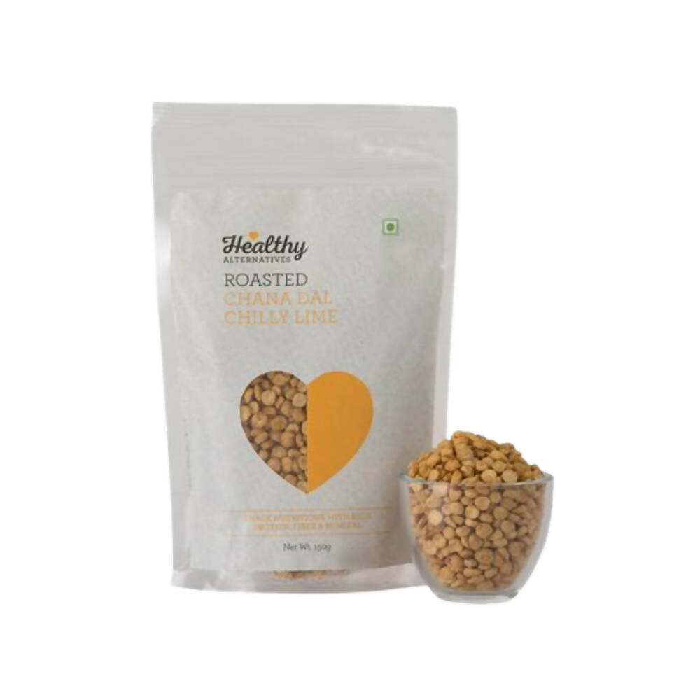 Healthy Alternatives Roasted Chana Dal Chilly Lime | Grocsy