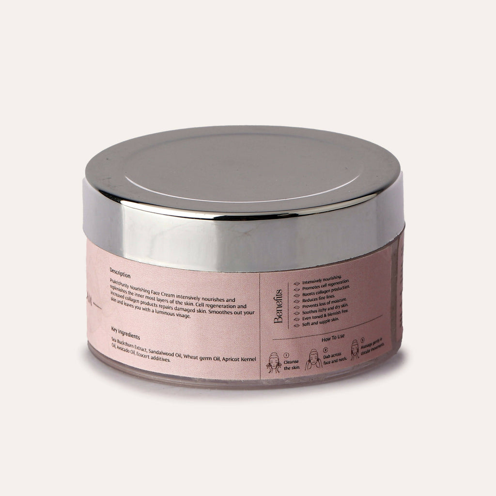 PrakritPurity Nourishing Face Cream | Grocsy