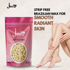 Jeva Hot Film Wax Natural Stripless Hard Wax Beads | Grocsy