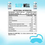 BM Wellness Natural Sleep Well Tablets (800mg) | Grocsy