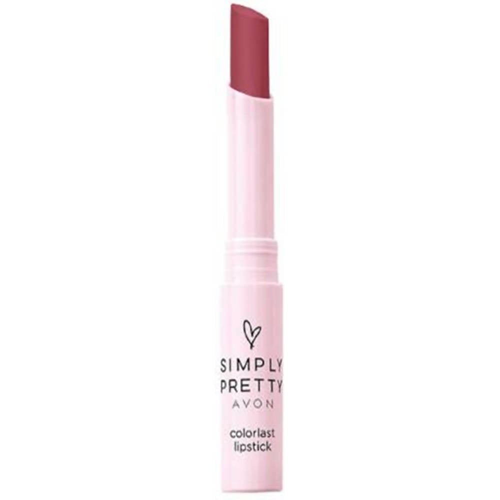 Avon Simply Pretty Colorlast Lipstick - Luscious Cherry | Grocsy