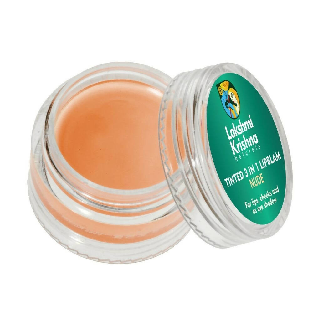 Lakshmi Krishna Naturals Tinted 3 in 1 Lipblam | Grocsy