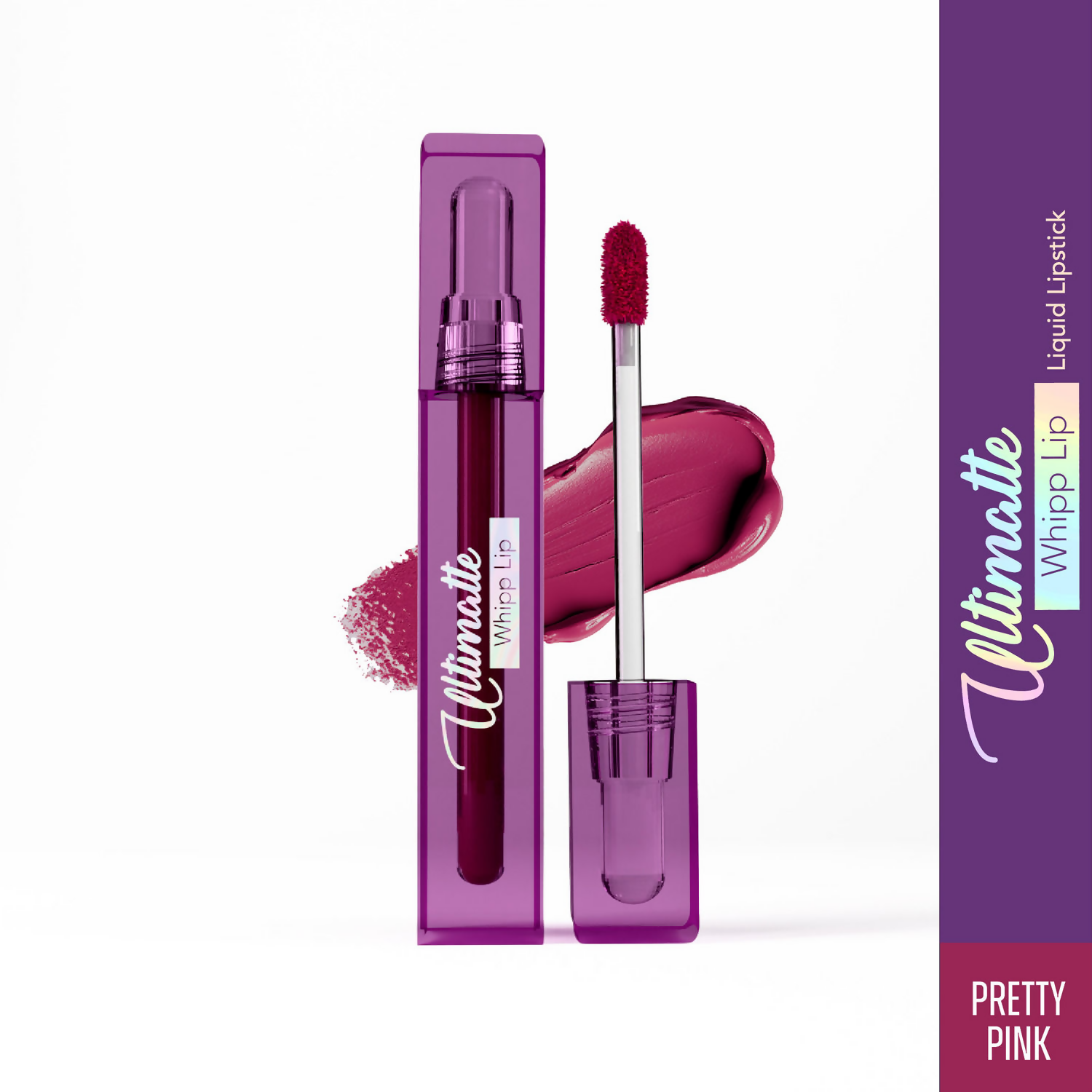 Blue Heaven Ultimatte Whipp Lip Liquid Lipstick - Pretty Pink | Grocsy