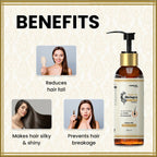 myUpchar Ayurveda KeshArt Bhringraj Anti-Hairfall Shampoo | Grocsy