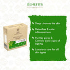 Khadi Essentials Neem & Tulsi Handmade Herbal Soap | Grocsy