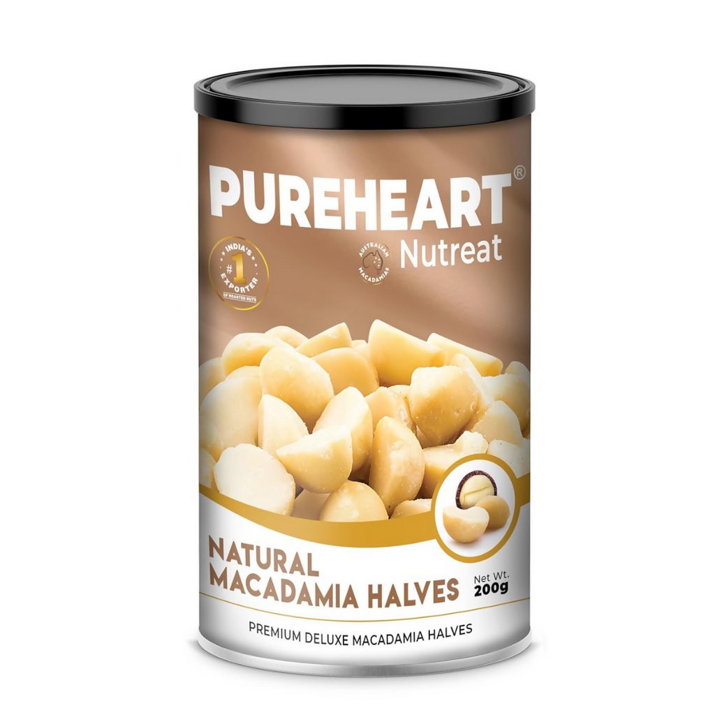 Pureheart Natural Macadamia Halves | Grocsy